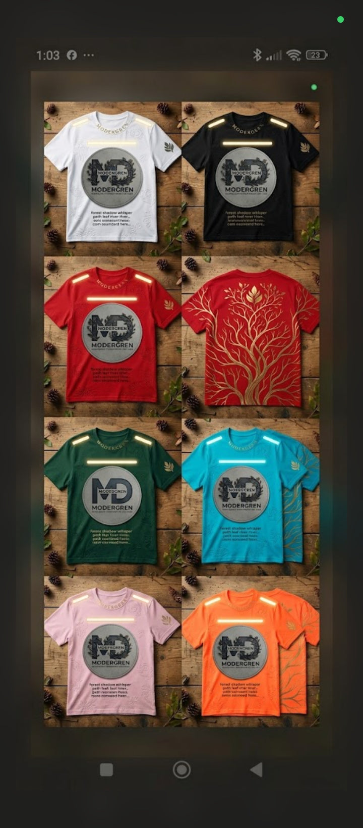MD exclusive fotoluminiscente
