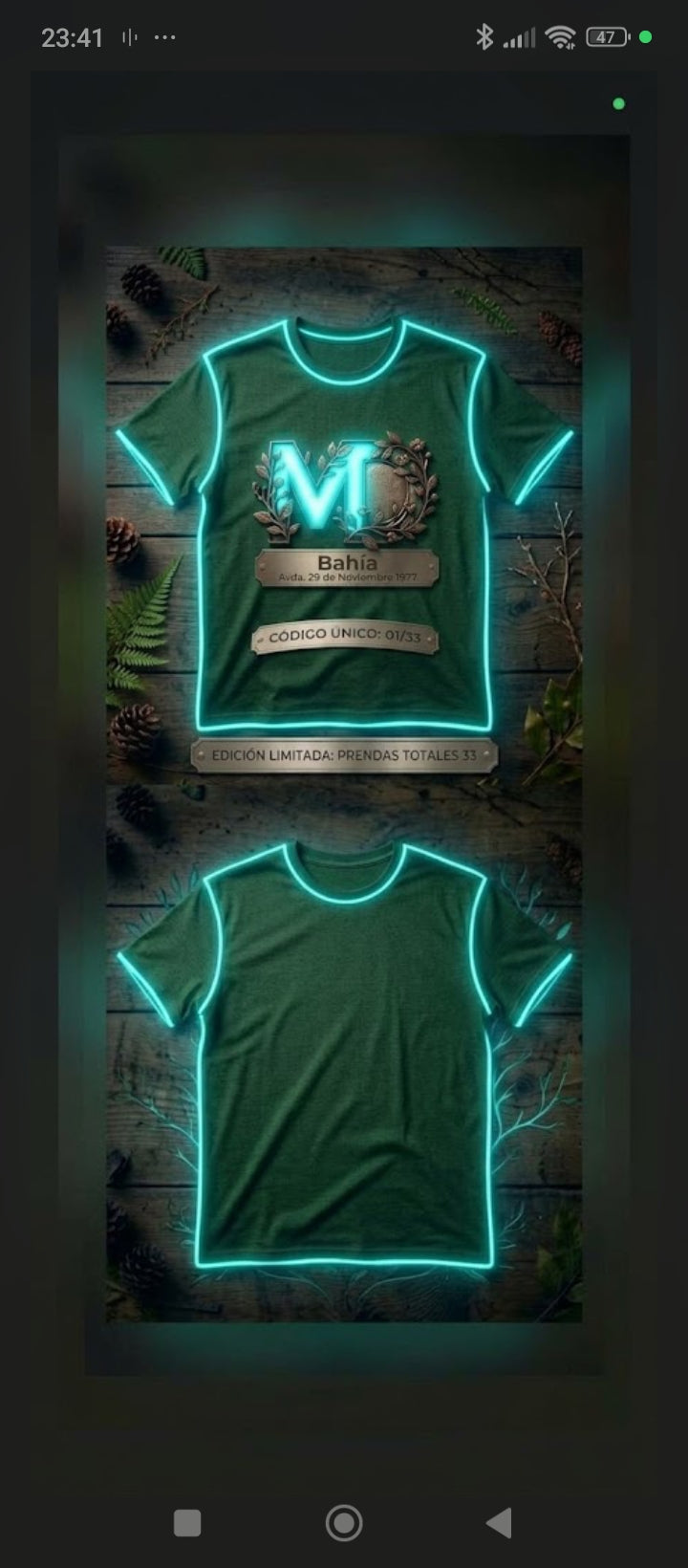 MD exclusive fotoluminiscente