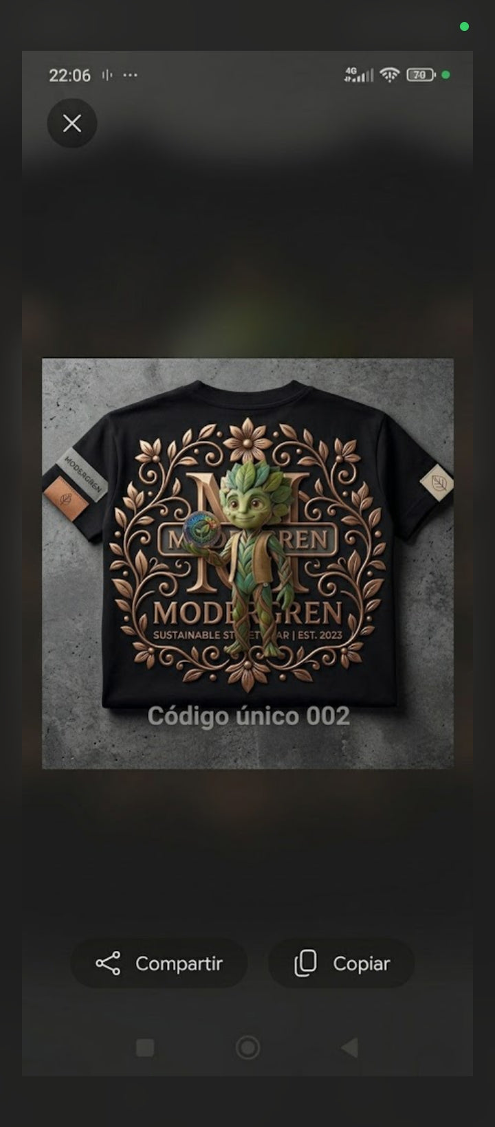 Verdin modergren exclusive código único o1/33